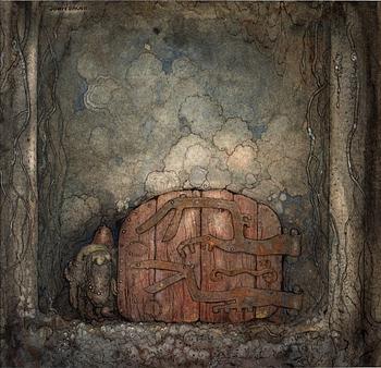 13. John Bauer, "Bergaporten".