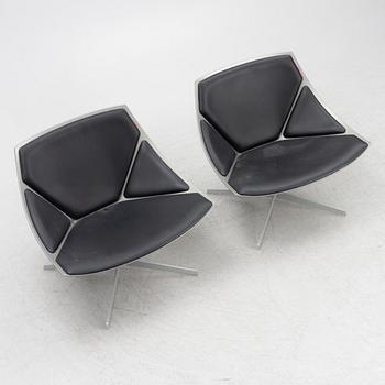Jurgen Laub & Markus Jehs, stolar, modell "JL10", ett par, Fritz Hansen.