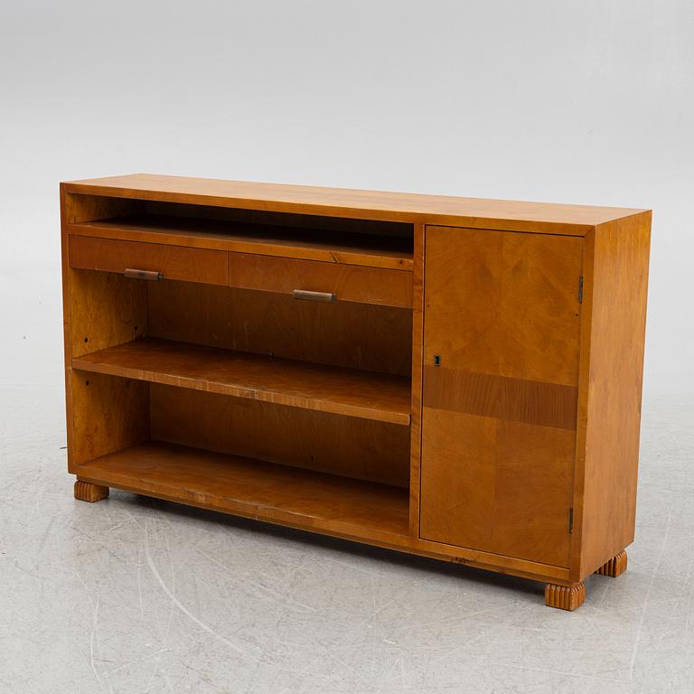 A bookcase, 1930's/40's.