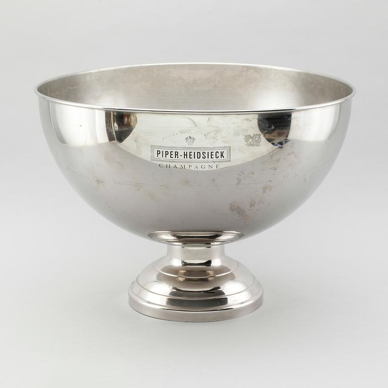 CHAMPAGNEKYLARE, metall, "Piper-Heidsieck", 1900-talets mitt.
