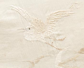 Silk embroidery, China, late 20th century.