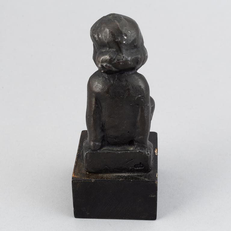 Carl-Einar Borgström, skulptur, brons, signerad.