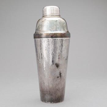 COCKTAILSHAKER, sterling silver, K. Uyeda. Japan 1900-tal. Vikt ca 459 gram.