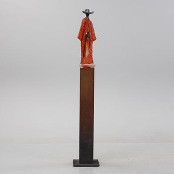 Kjell Engman, a unique glass sculpture, Kosta Boda, Sweden.