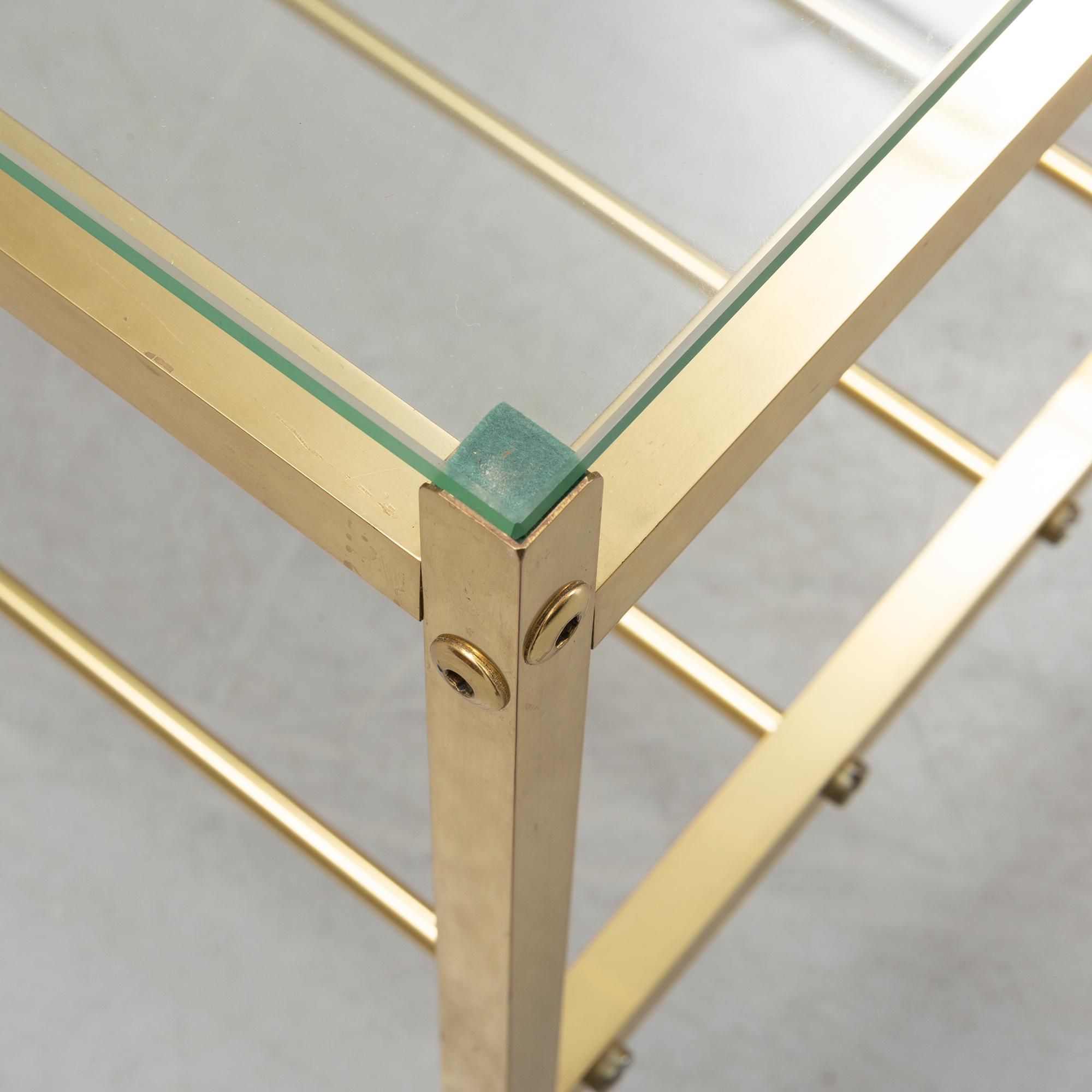 A pair of bedside tables, second half of the 20th Century.