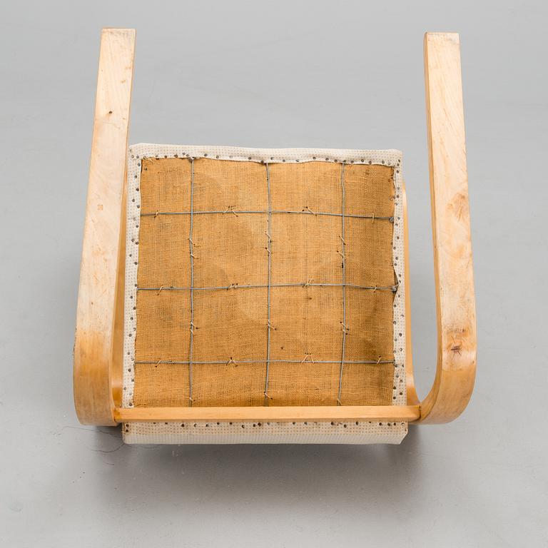 A mid-20th century open armchair model 36/401 for Artek, Finland.