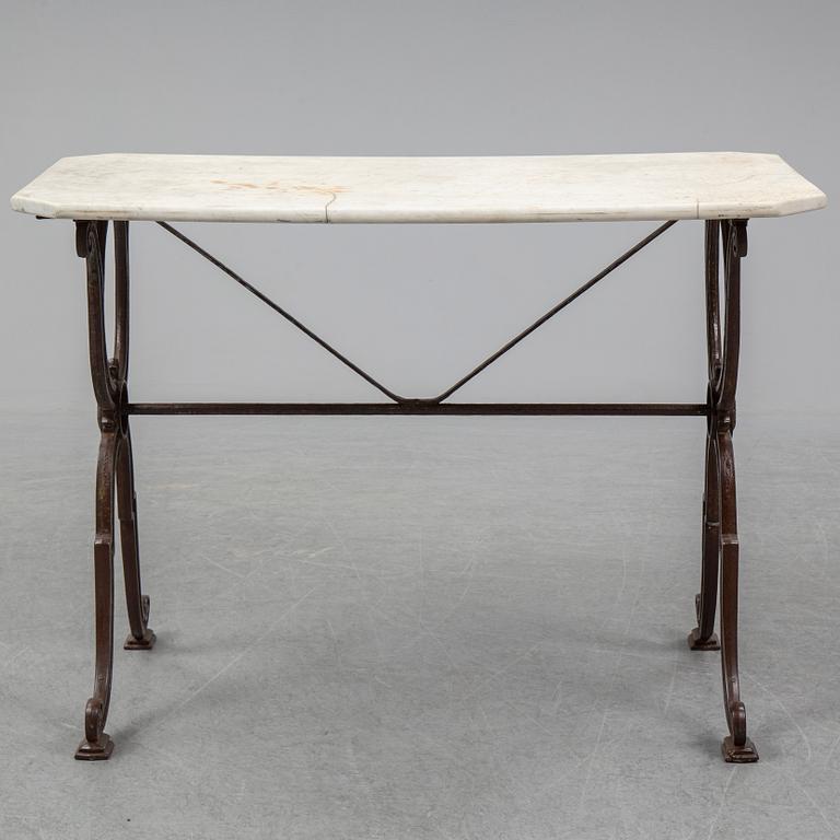 TRÄDGÅRDSBORD, Corné & Cie, Toulouse, omkring 1900.