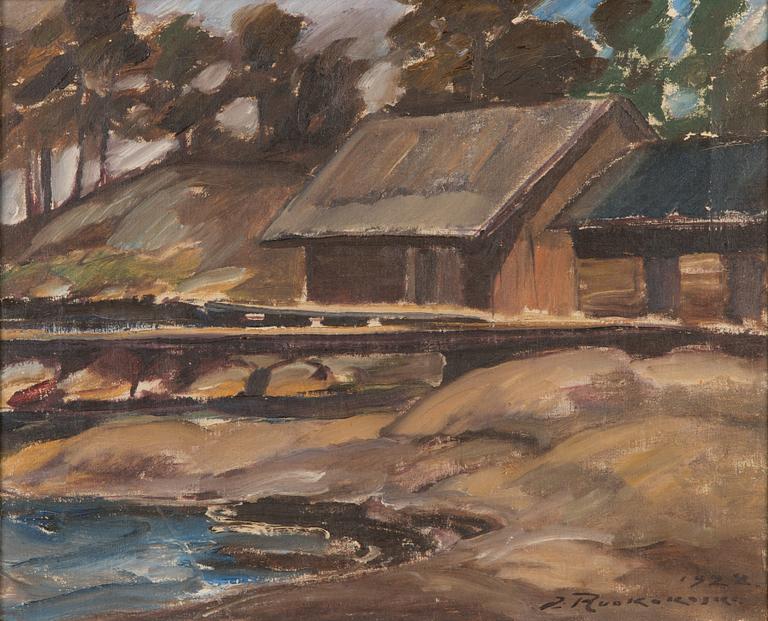 Jalmari Ruokokoski, oil on canvas, signed and dated 1922.