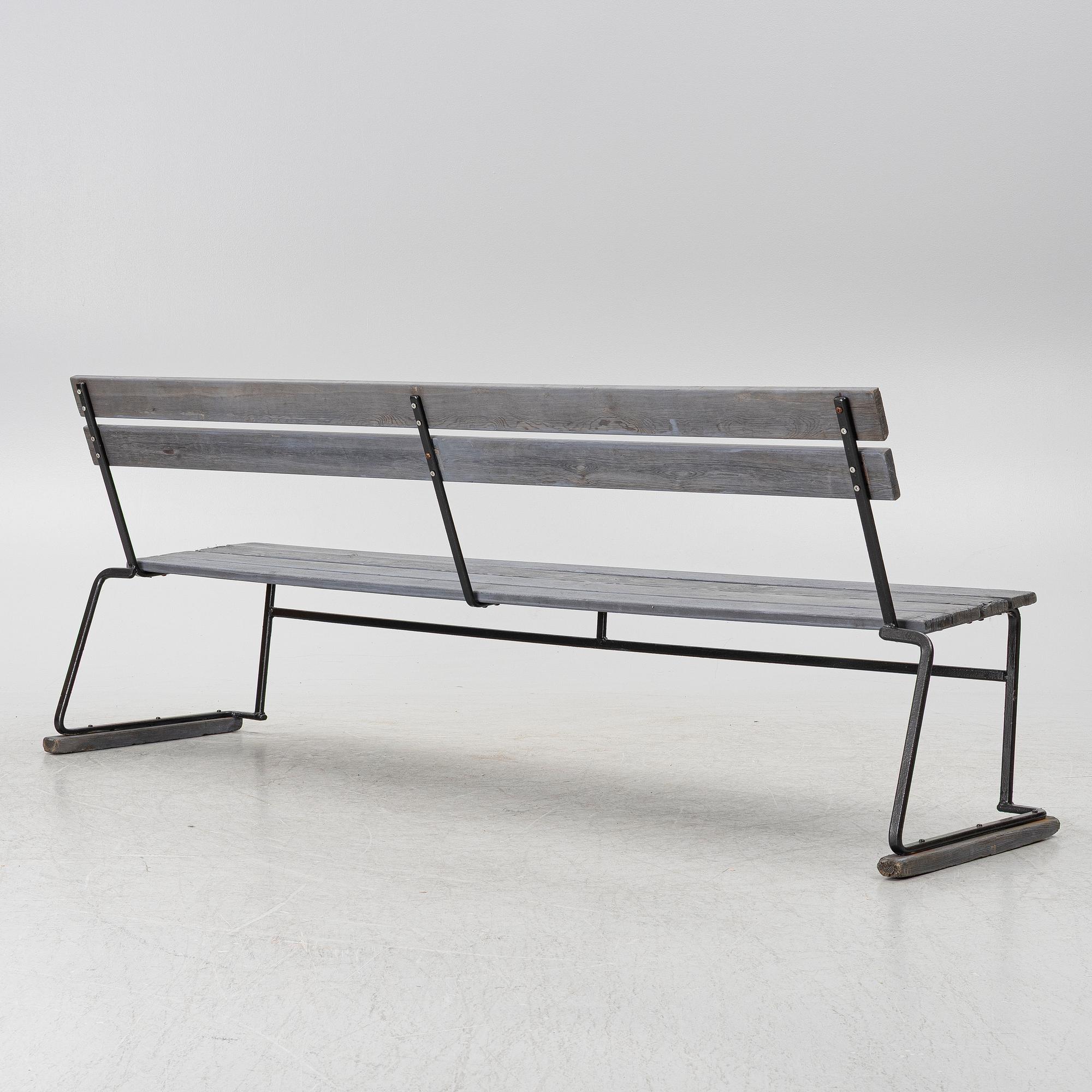 Arthur Lindqvist, garden sofa, "Sofa 5", Grythyttan.