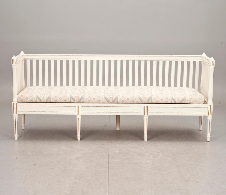 SOFFA, gustaviansk stil, 1800-tal.