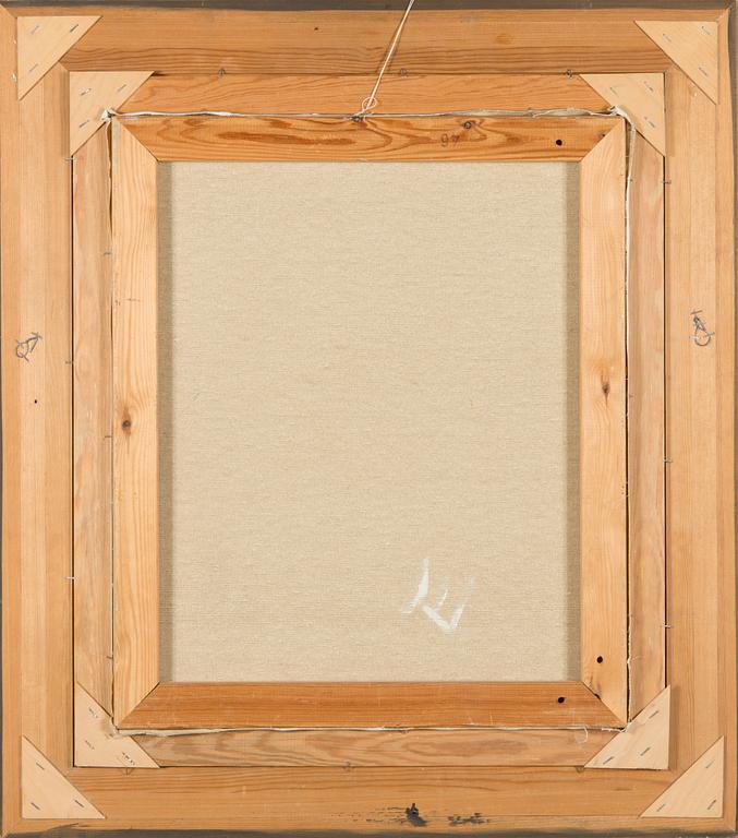 Aares Salli, oil on canvas, signed and dated 1987.