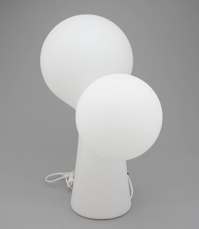 BORDSLAMPA, plast, "Double Bubble", Eero Aarnio.