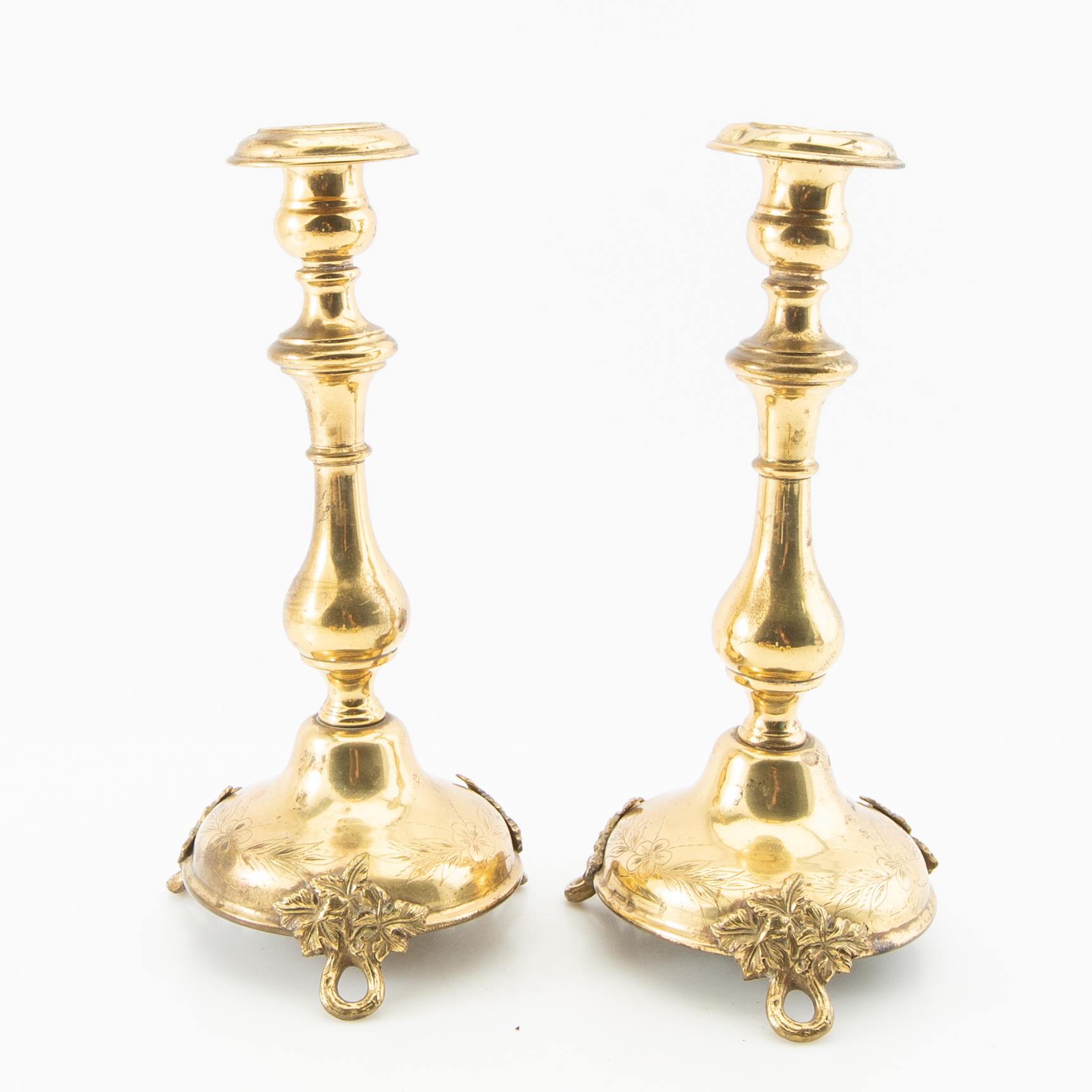 Candelabras a pair circa 1900.