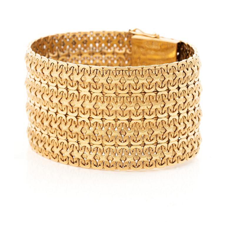 Armband, 18K guld.