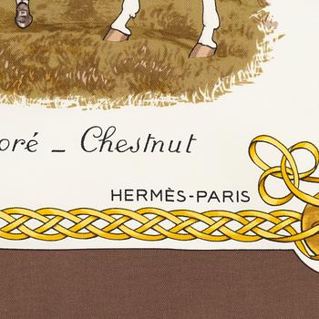 Hermès, scarf, "Les Robes".