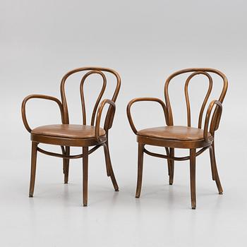 A set of six chairs, second half of the 20th Century.