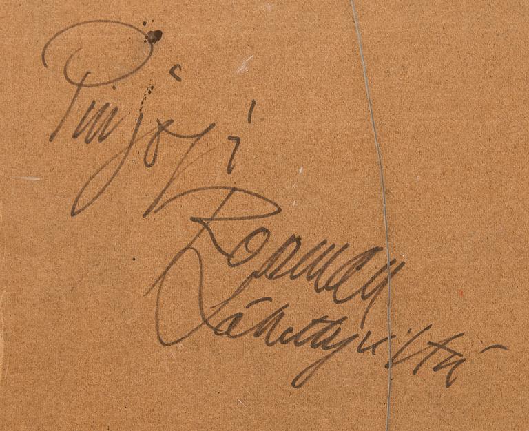Olli Joki, "Pinjoja Rooman lähettyviltä" (Pinjor nära Rom).