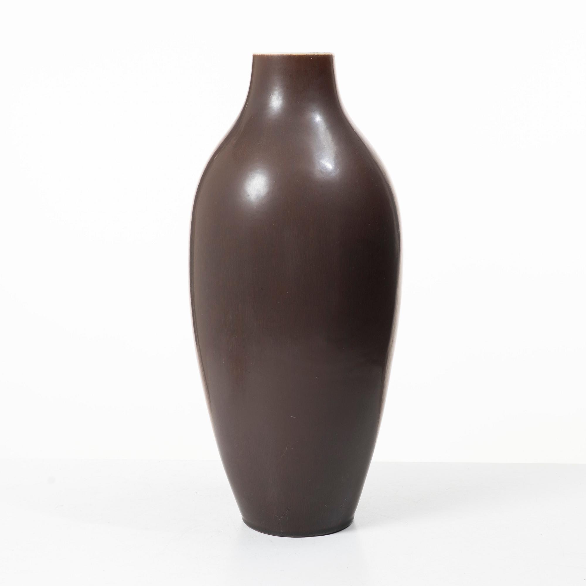 Carl-Harry Stålhane, a stoneware floor vase, Rörstrand, Sweden, 1950's/60'.
