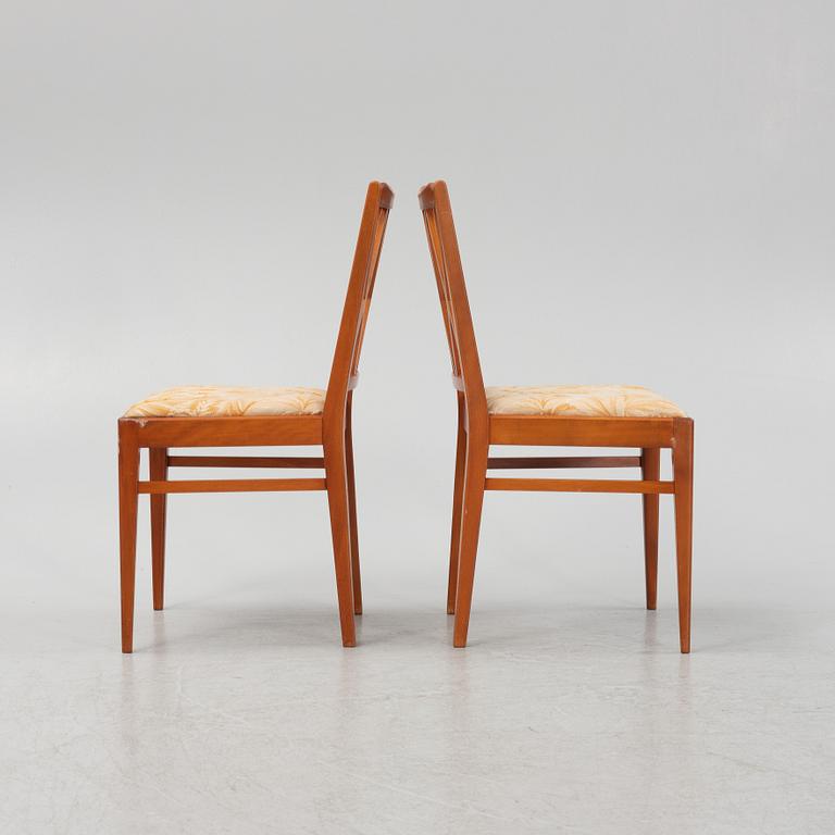 Bertil Fridhagen, a set of six chairs, Svenska Möbelfabrikerna Bodafors, mid 20th Century.