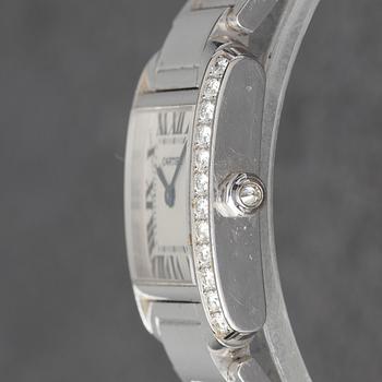 Cartier, Tank Francaise, ca 2000.