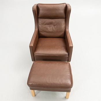 Armchair with footstool, "Lulu", Stouby Design Team, 2000s.