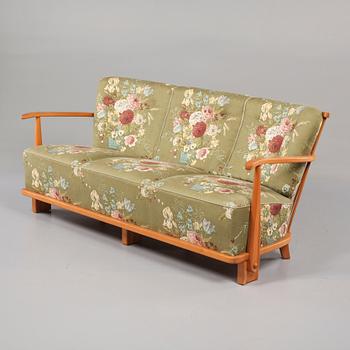 STUGMÖBELGRUPP, 3 delar, Fritz Hansen, omkring 1940.