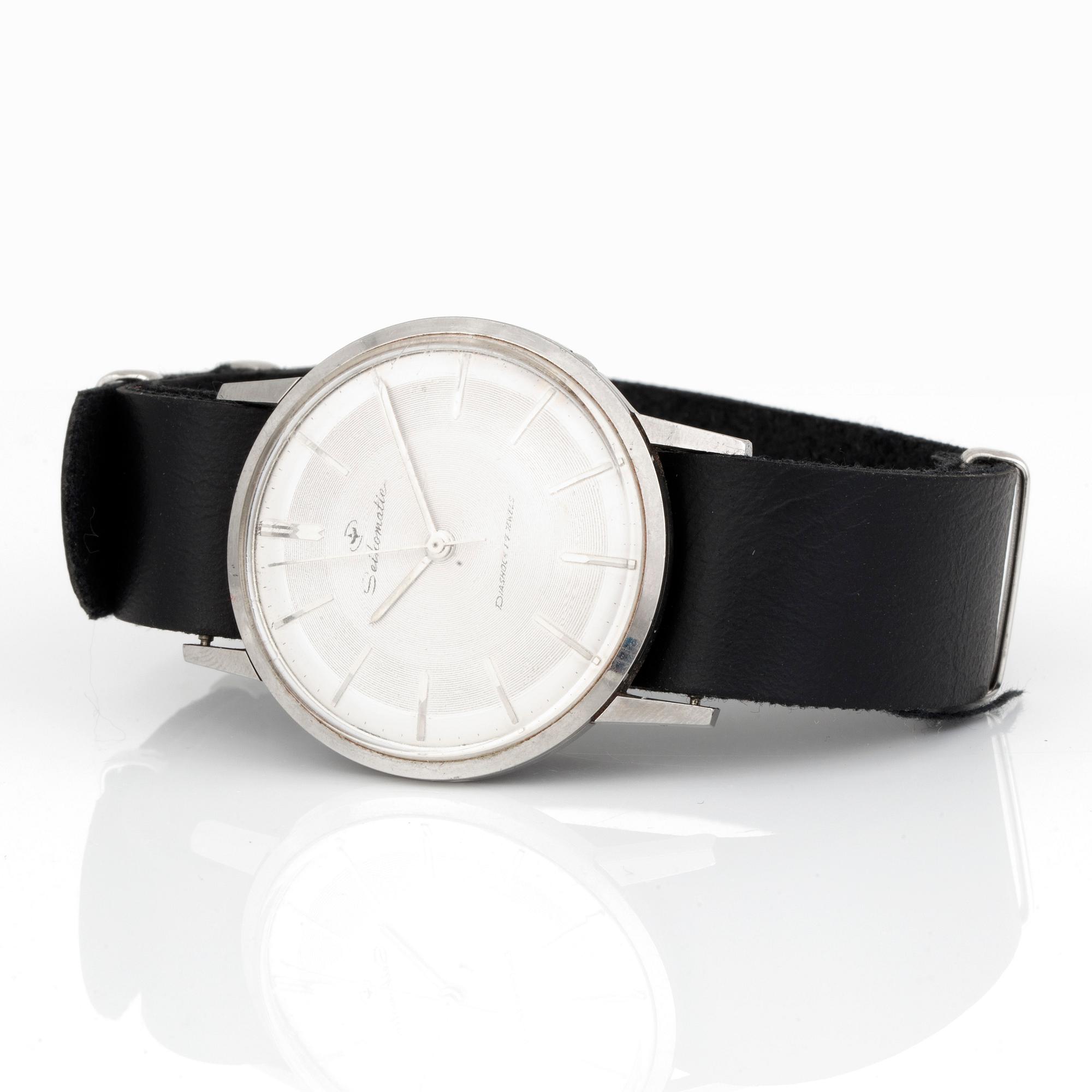 ARMBANDSUR, Seikomatic, Diashock, Japan, 1960-talet.