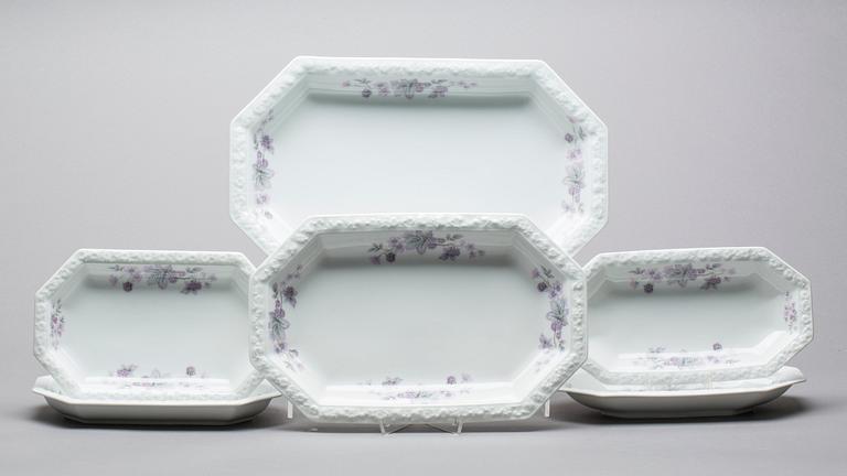 SERVIS, ca 45 delar, Maria Rosenthal, 1900-talets mitt, porslin.