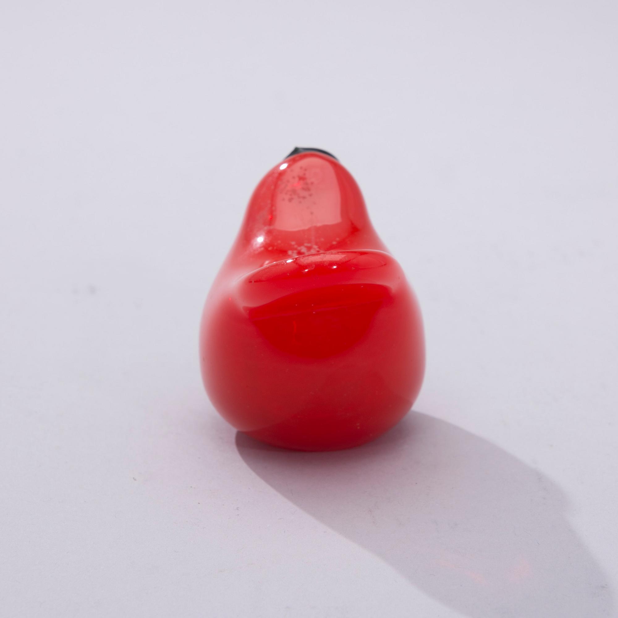 FIGURIN, glas, signerad Oiva Toikka Nuutajärvi.