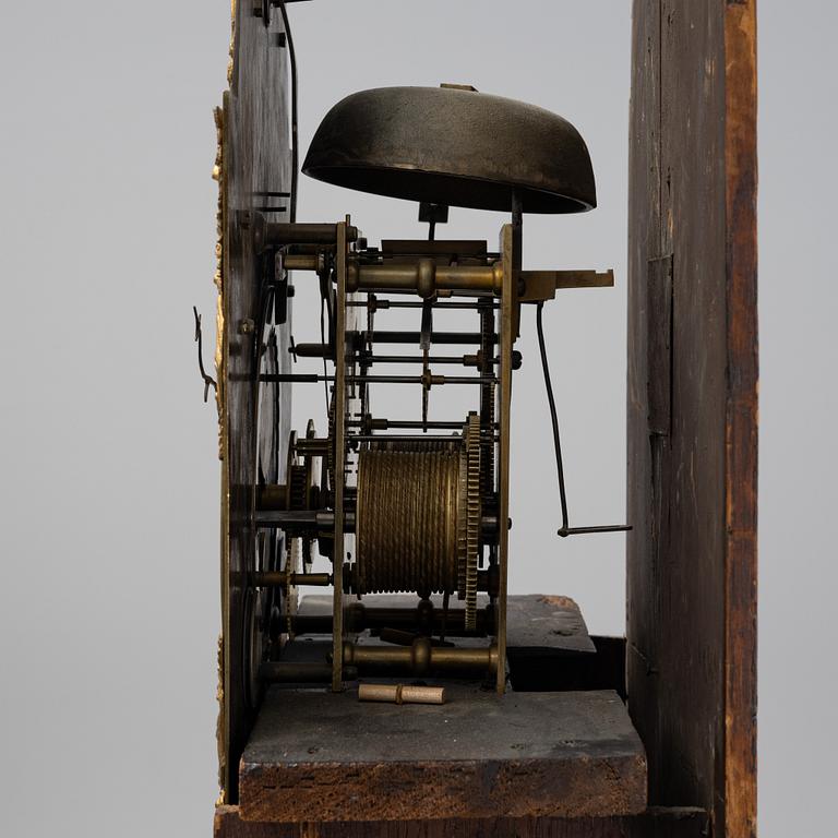 A George II longcase clock by Joseph Knowles, Epsom, first part of the 19th Century.