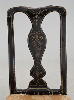 STOLAR, 4 st, rokoko, 1700-talets andra hälft.