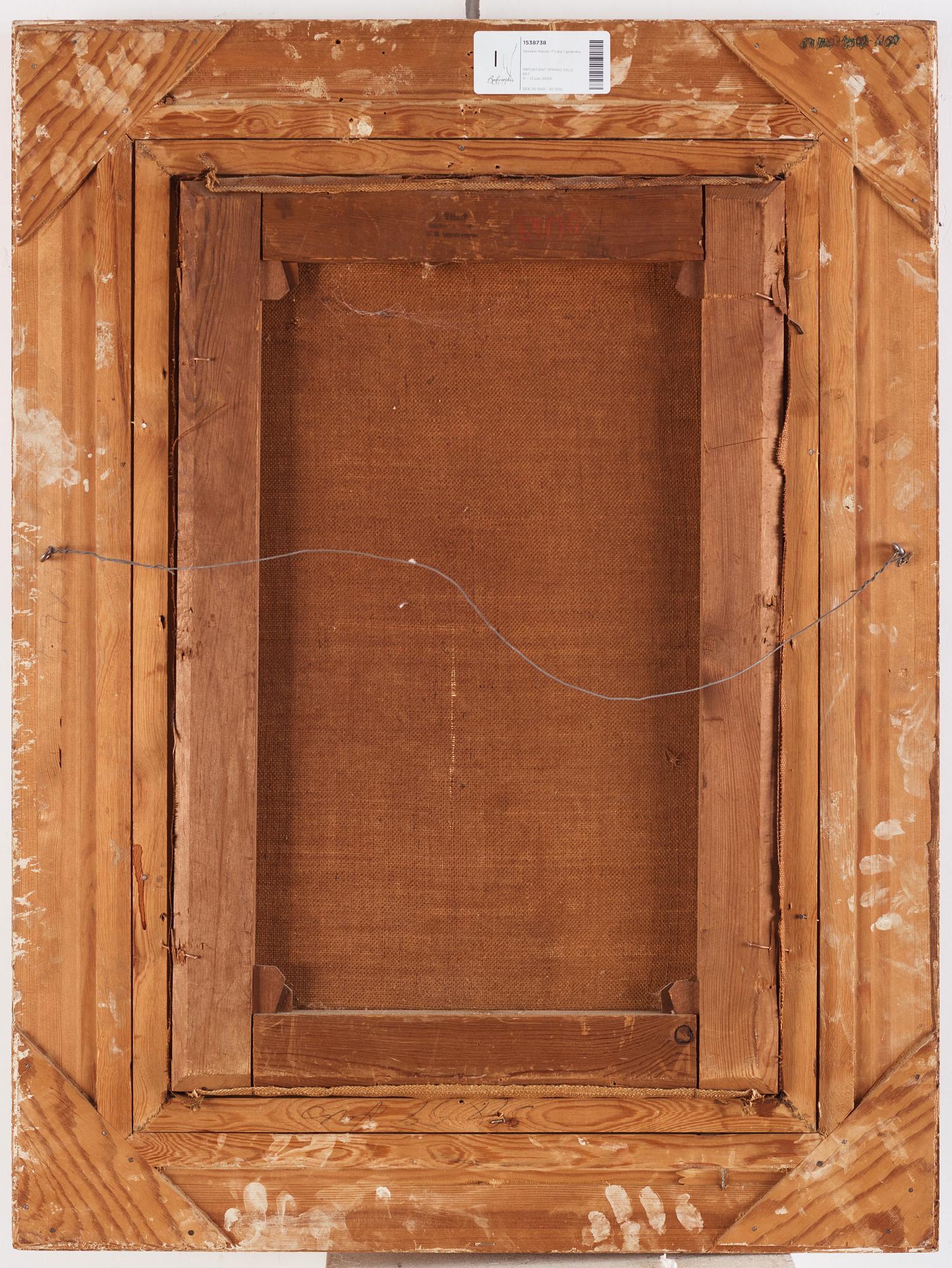 Severin Nilson, Girl in Greenery.