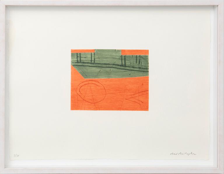 Olav Christopher Jenssen, Lithograph and book, "Vongole", Malmö Konsthall, 1997.