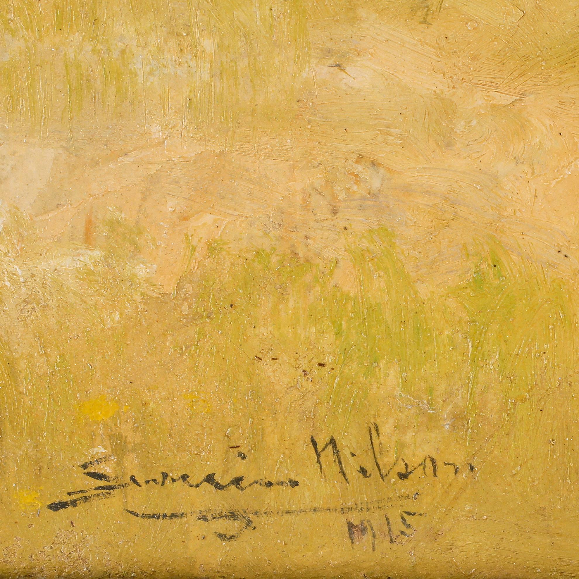 SEVERIN NILSON, olja på duk, signerad och daterad 1915.