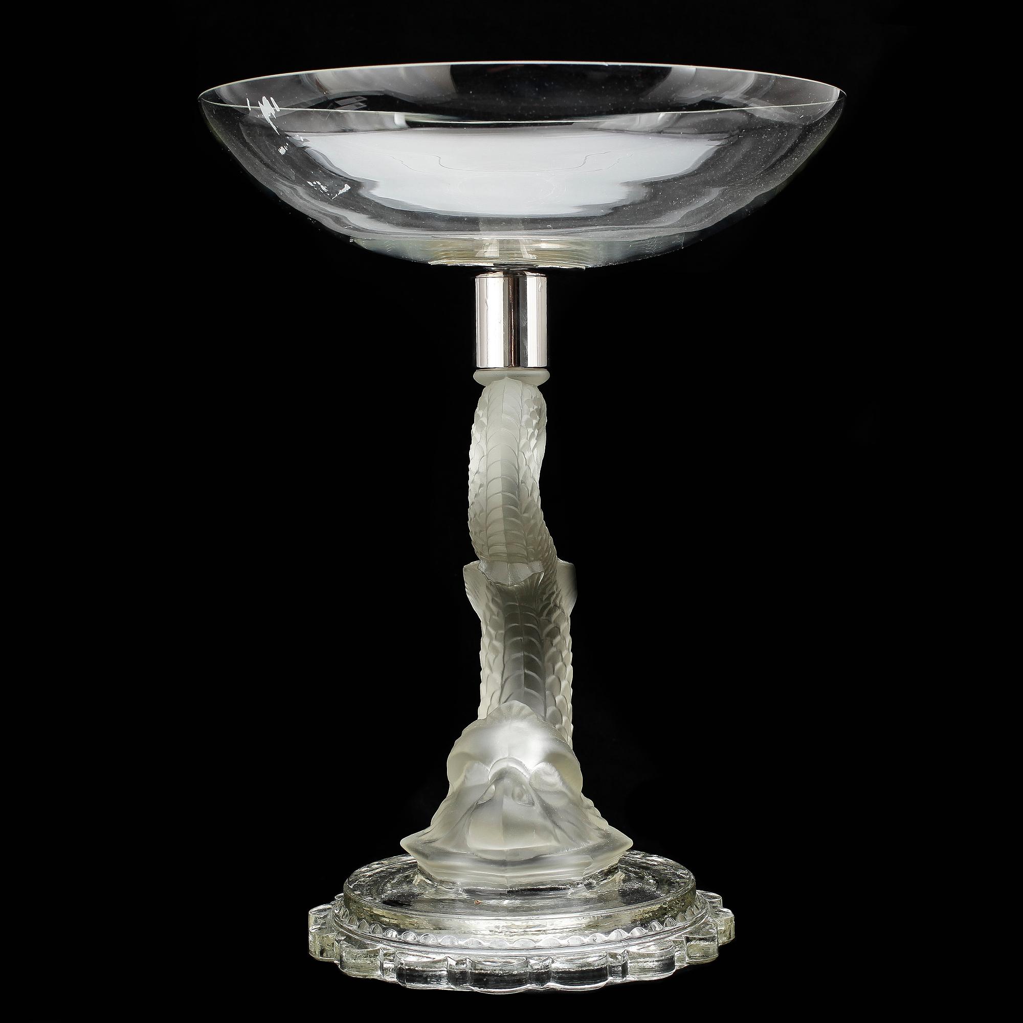 UPPSATSSKÅL, glas, 1900-tal.