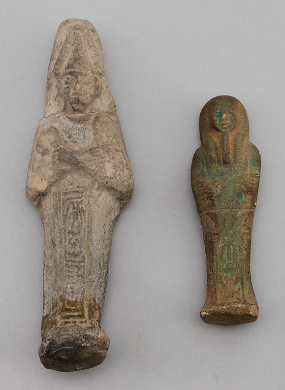 USCHBETI, 2 st, lergods, Egypten.