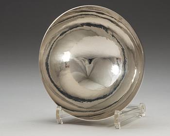 A Carl M Cohr sterling bowl, Denmark, probably 1930's.