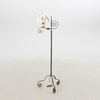 Floor lamp, possibly Böhlmarks, first half of the 20th century.