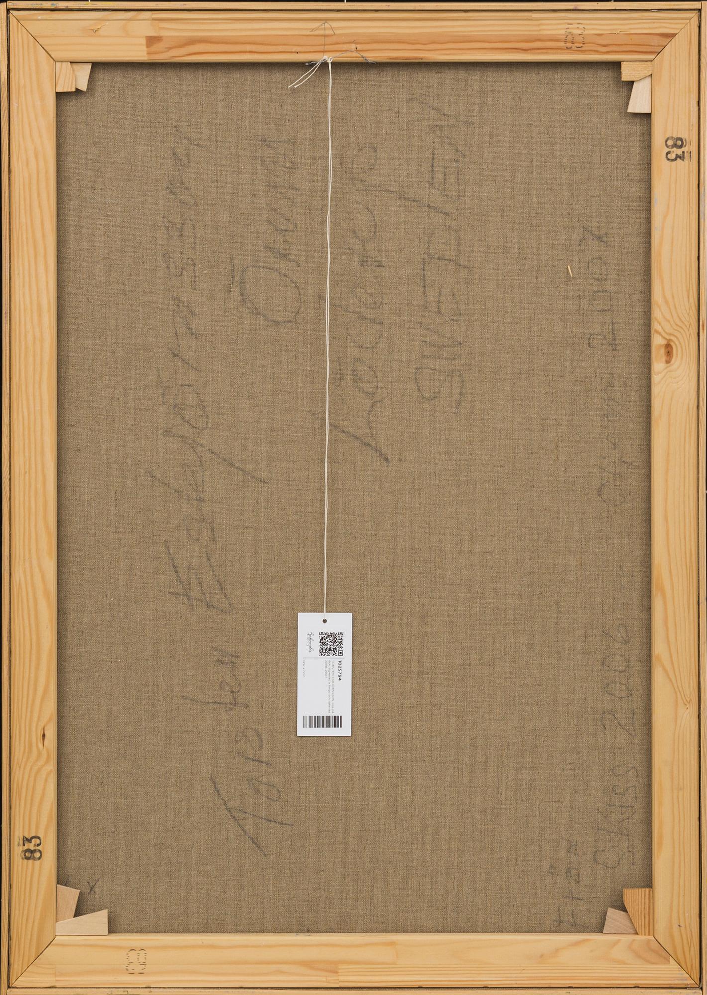 TORSTEN ESBJÖRNSSON, olja på duk, signerad a tergo och daterad 2006-2007.