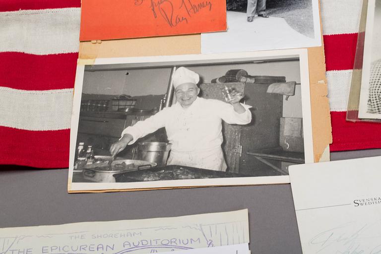 MEMORABILIA, Bertil Swanquist "Chef at Metropolitan Club and The White House Washington D.C.".