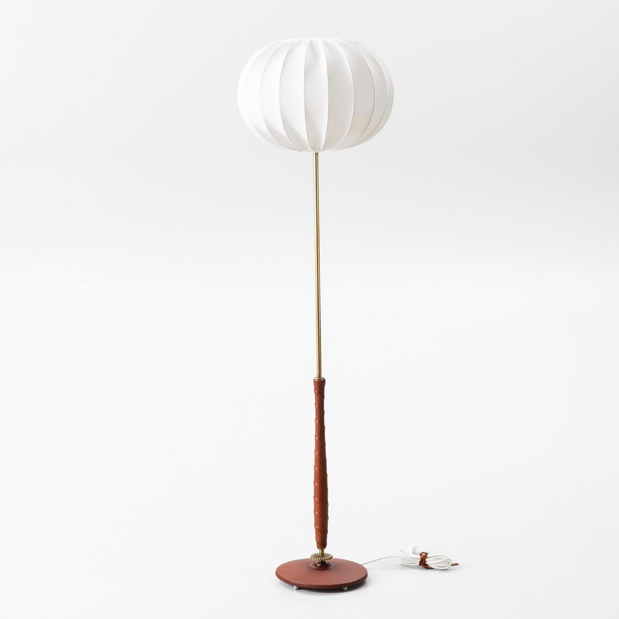 Floor lamp, mid-20th century.