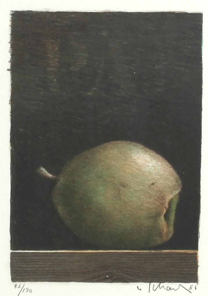 PHILIP VON SCHANTZ, färglitografi, sign, dat 88 o numr  28/190.