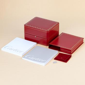 Cartier, Trinity, "Diamond set case and bracelet", ca 2000.