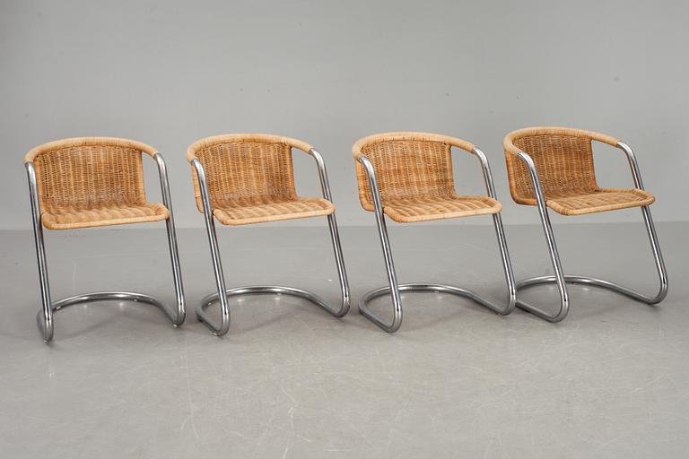 STOLAR, 4 st, Willy Rizzo, Cidue, Italien, 1900-talets andra hälft.