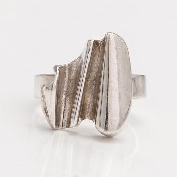 Ring, sterlingsilver. Lapponia 1982.