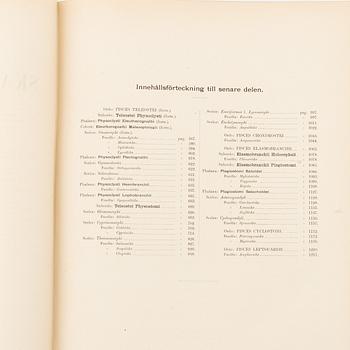 Wilhelm von Wright, 'Skandinaviens fiskar', three volumes, Stockholm, P. A. Norstedt & Söners Förlag, 1892-95.