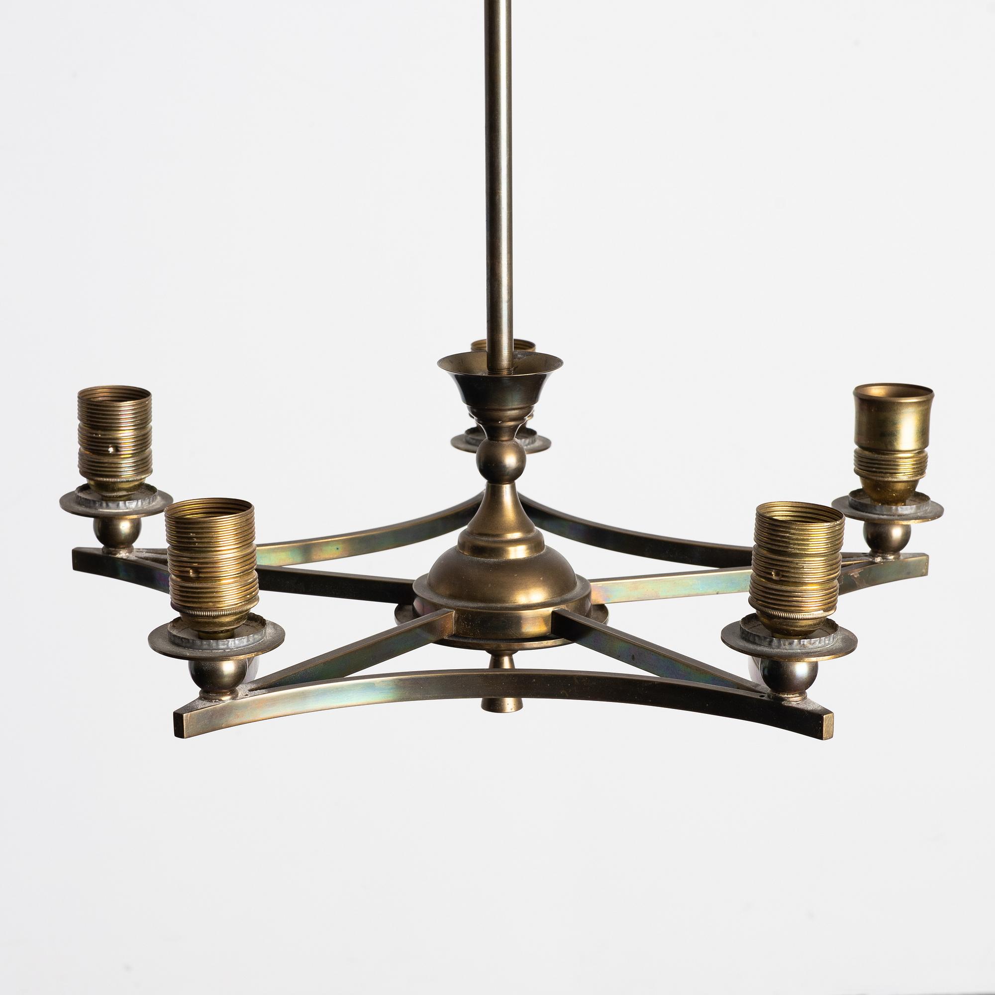 Taklampa, 1920/30-tal.