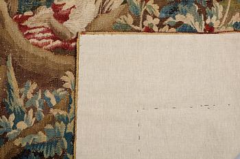 A TAPESTRY, "A Pastoral scene", tapestry weave, ca 275,5-278,5 x 407 cm, Aubusson, France around the middle of the 18th.