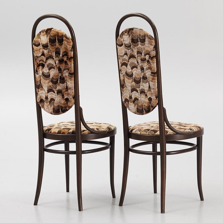 Stolar, ett par, Thonet, 1900-tal.