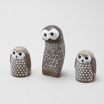 MARI SIMMULSON, 3 st, figuriner, lergods, Upsala-Ekeby,